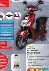 VOLTA VSX ELEKTRİKLİ MOTORLU BİSİKLET